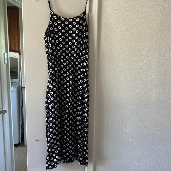 Gianni Bini Blue polka dot sundress with pockets - Picture 2 of 5